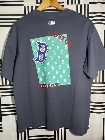 เสื้อยืด MLB รุ่น Basic Logo Boston Red Sox รูปที่ 6