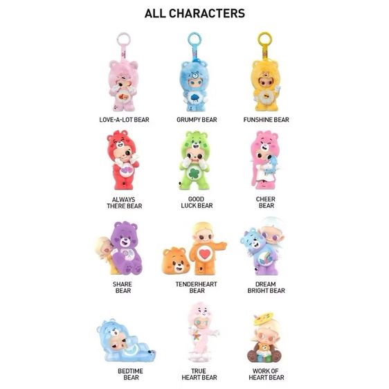 พร้อมส่งของแท้ Zsiga x Care Bears Series รูปที่ 4