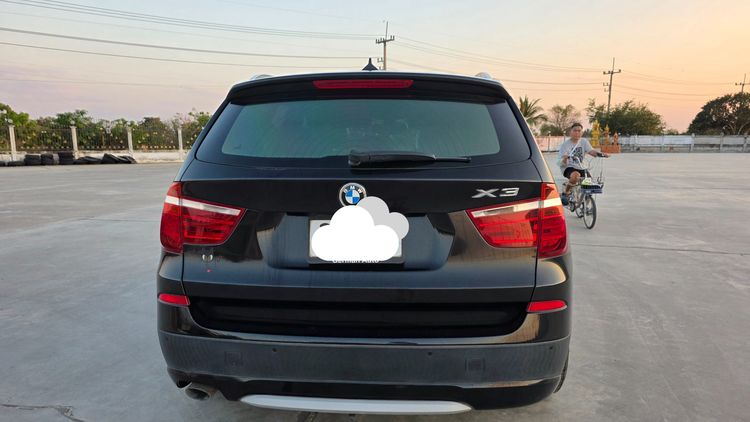 BMW X3 2013 2.0 xDrive20d Highline 4WD Sedan ดีเซล ไม่ติดแก๊ส เกียร์อัตโนมัติ ดำ รูปที่ 2
