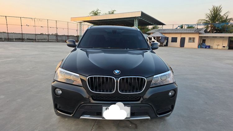 รถ BMW X3 2.0 xDrive20d Highline 4WD สี ดำ