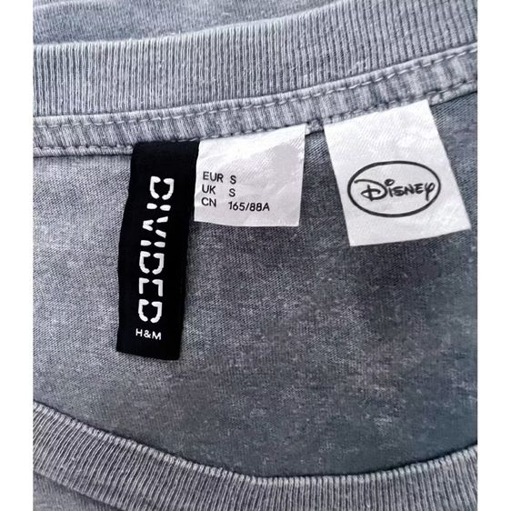 เสื้อยืดทรงโอเว่อร์ไซส์ MERMAID DISNEY Hแอนด์M แท้💯 รูปที่ 3