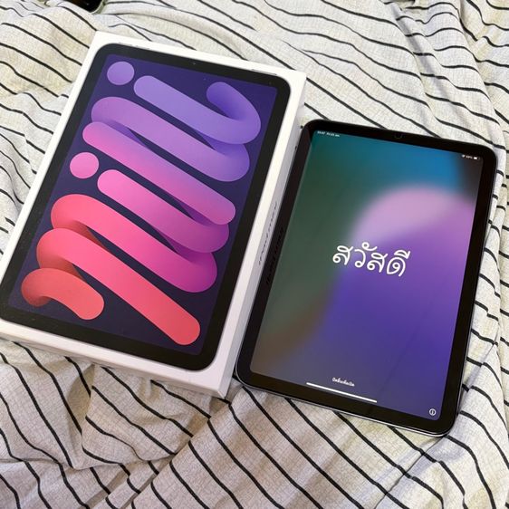 Apple 64 GB iPad mini 6 (64gb wifi) สีม่วง 
