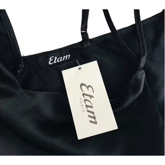 ชุดนอนแบรนด์ Etam Paris ของแท้💯จากช้อป ราคาเต็ม2590 สายเดี่ยวสายไขว้หลังเซ็กซี่ สายปรับ ชายแต่งผ้าลูกไม้ ผ้านิ่มสัมผัสนุ่ม ใส่สบาย รูปที่ 4