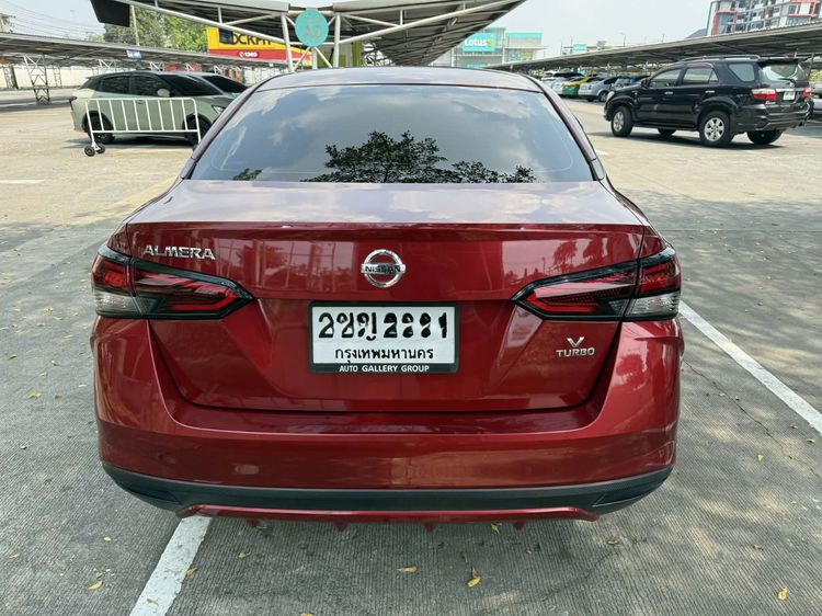 Nissan Almera 2021 1.0 V Sedan เบนซิน แดง รูปที่ 2