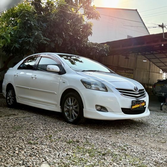 Toyota Vios 2012 1.5 G Sedan เบนซิน ไม่ติดแก๊ส เกียร์อัตโนมัติ ขาว
