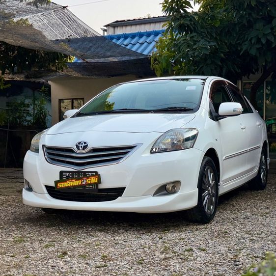 Toyota Vios 2012 1.5 G Sedan เบนซิน ไม่ติดแก๊ส เกียร์อัตโนมัติ ขาว รูปที่ 2