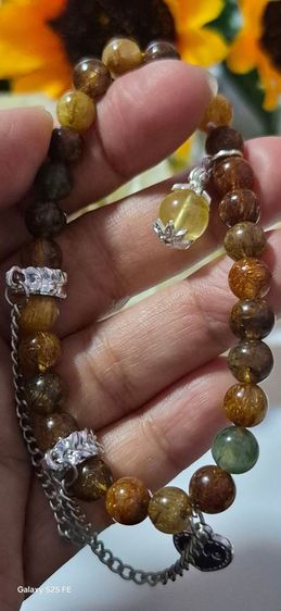 สร้อยข้อมือไหม 5 สีแท้