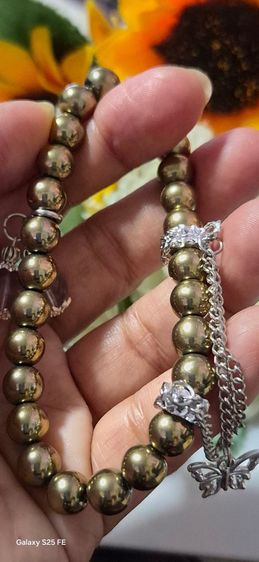 สร้อยข้อมือแร่ไพไรต์