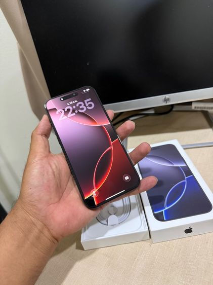 iPhone 16 Pro Max 256GB Titanium Black เหมือนได้มือ 1 สวยใส ไร้รอย แบต 100 มี ปกศ. สอบถามได้คัฟ รูปที่ 6
