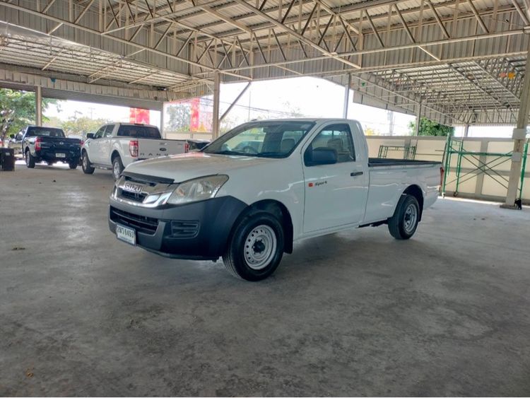 Isuzu D-MAX 2013 2.5 Spark VGS S Pickup ดีเซล ไม่ติดแก๊ส เกียร์ธรรมดา ขาว รูปที่ 2