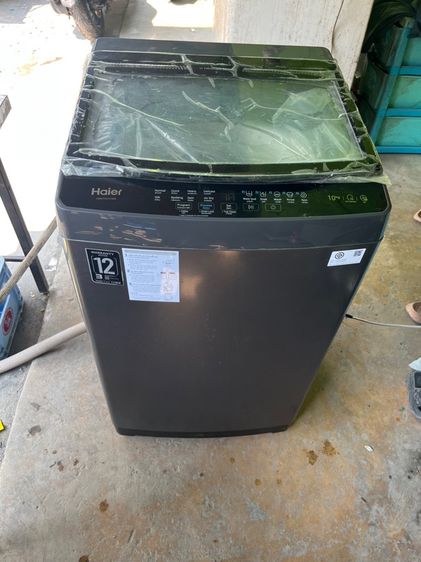 ฝาบน Haier ขายเครื่องซักผ้าไฮเออร์ 10 กิโลพร้อมใช้งานสภาพใหม่