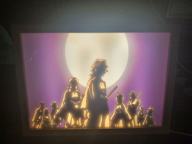 Demon Slayer Light Box รูปที่ 2