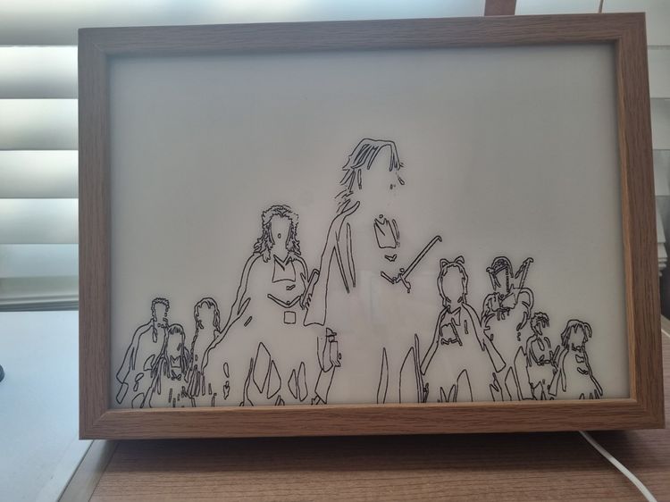 Demon Slayer Light Box รูปที่ 3