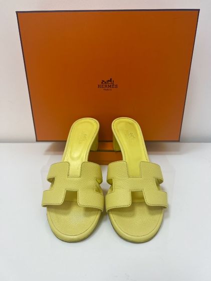 รองเท้า Hermes Oasis สีเหลือง