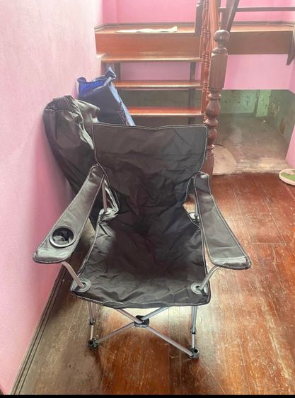 เก้าอี้แค้มป์ เก้าอี้ แคมปิ้ง อย่างดี มือสอง  มี2 ตัว 
