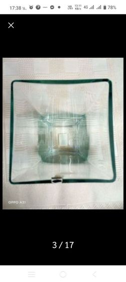 แจกันแก้วหนา  กระปุกสโรมิก รูปที่ 2