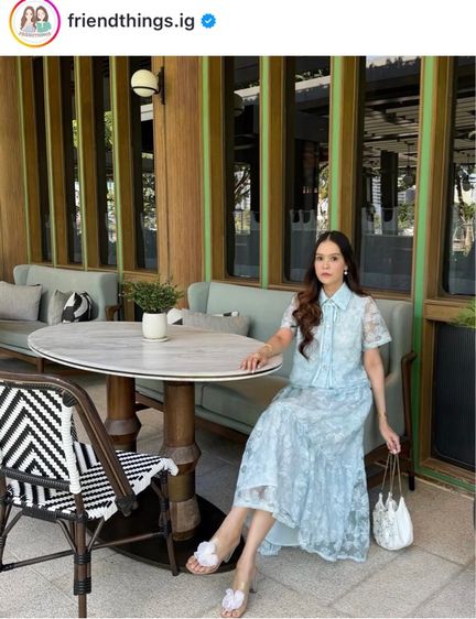 ชุดเซตผ้าลูกไม้ปัก 3D แบรนด์ Friendthings