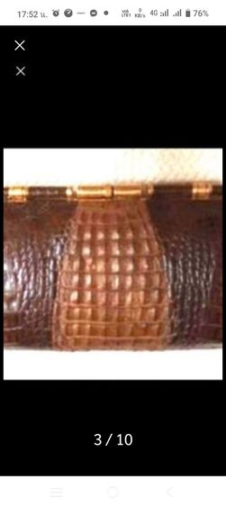 กระเป๋าหนังแท้จรเข้ 