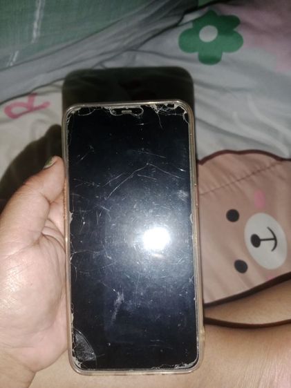 ขาย OPPO A3sเป็นงานช่างหรืออะไหล่ค่ะ อาการค้างหน้าสายฟ้า
