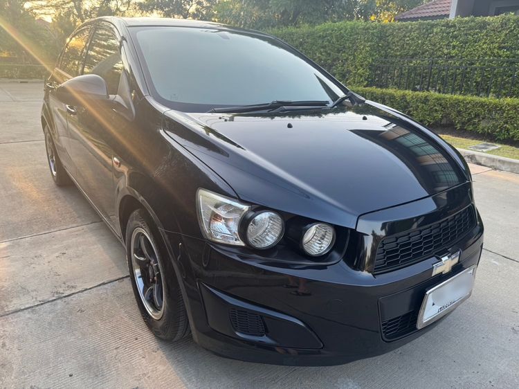 Chevrolet Sonic  2013 1.4 LS Sedan เบนซิน ไม่ติดแก๊ส เกียร์อัตโนมัติ ดำ รูปที่ 4