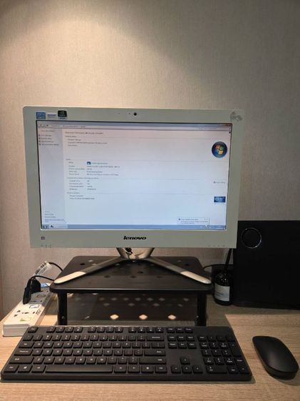AIO Lenovo C340 สีขาว ใช้งานได้ปกติ รูปที่ 3