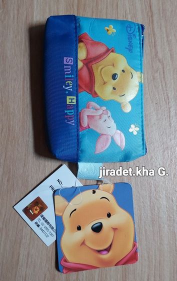 กระเป๋าสตางค์ใบเล็ก Disney ขนาดเพียง 11.5×8 cm. ลวดลายสวยงามมาก สินค้าคัดมาจากโกดังสินค้าญี่ปุ่น สภาพใหม่ 