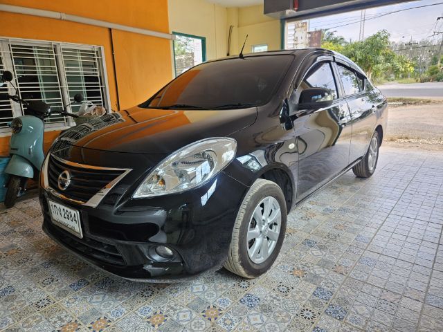 Nissan Almera 2012 1.2 VL Sedan เบนซิน เกียร์อัตโนมัติ ดำ รูปที่ 4