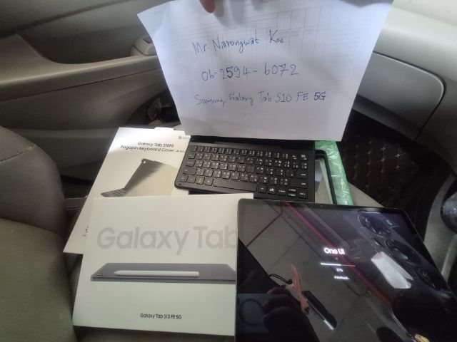 Samsung Galaxy Tab S10 FE 5G อุปกรณ์ครบกล่อง สภาพสวย ใหม่กิ๊ก รูปที่ 2