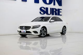 2020 Benz C220d Avantgarde W205 สีขาว