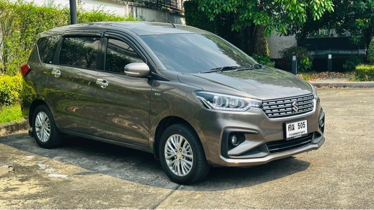 Suzuki Ertiga 2019 1.5 GX Utility-car เบนซิน ไม่ติดแก๊ส เกียร์อัตโนมัติ เทา รูปที่ 2