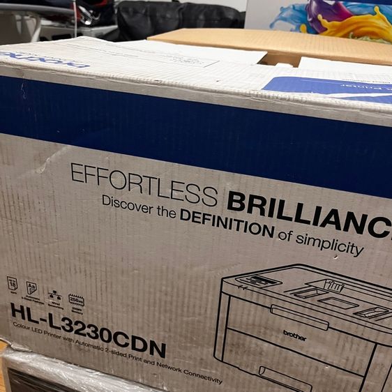 Brother HL-L3230CDN เลเซอร์สี สภาพ 99เปอร์เซนต์ มีประกันถึงปี 2027 รูปที่ 5