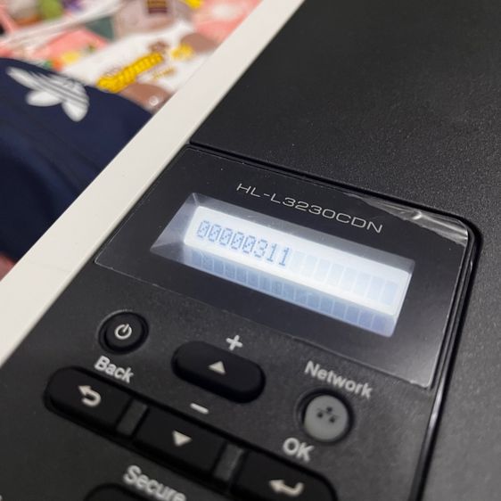 Brother HL-L3230CDN เลเซอร์สี สภาพ 99เปอร์เซนต์ มีประกันถึงปี 2027 รูปที่ 6