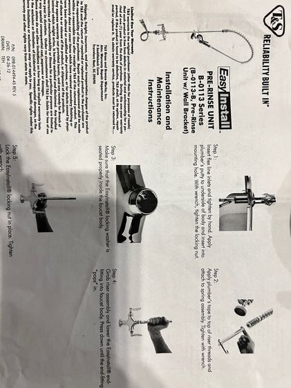 ชุดก๊อกน้ำร้อน-น้ำเย็น สำหรับซิ้งค์ล้างจาน รูปที่ 3