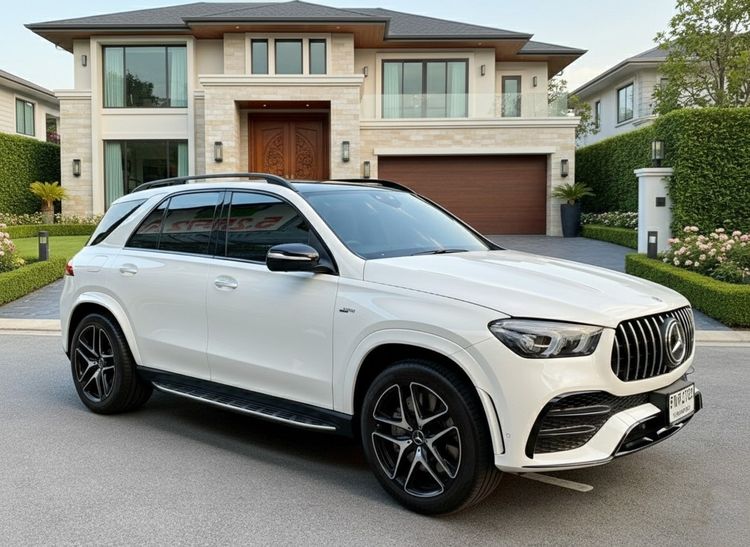 Mercedes-Benz GLE-Class 2023 GLE53 Utility-car เบนซิน เกียร์อัตโนมัติ ขาว รูปที่ 4