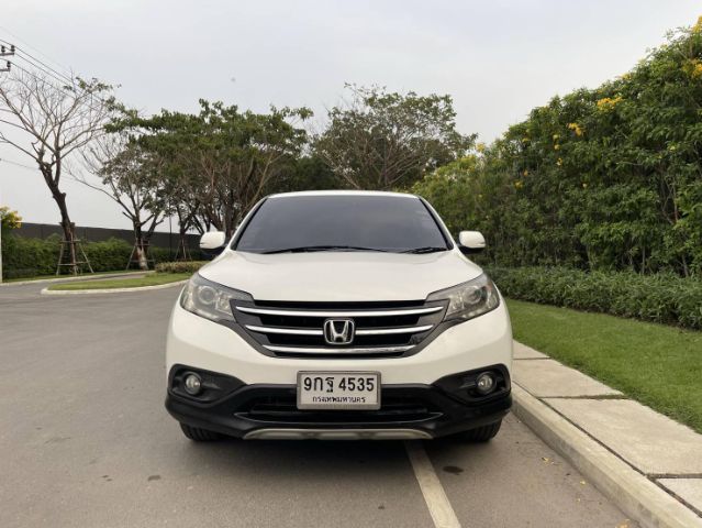 Honda CR-V 2013 2.4 EL 2WD Utility-car เบนซิน ไม่ติดแก๊ส เกียร์อัตโนมัติ ขาว รูปที่ 3