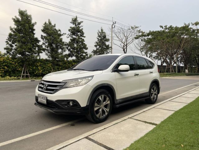 Honda CR-V 2013 2.4 EL 2WD Utility-car เบนซิน ไม่ติดแก๊ส เกียร์อัตโนมัติ ขาว รูปที่ 4