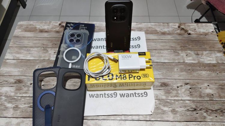 ยี่ห้ออื่นๆ 256 GB ขาย Poco m8 pro 5G Ram8 Rom256 สีดำ ประกันศูนย์ไทย
