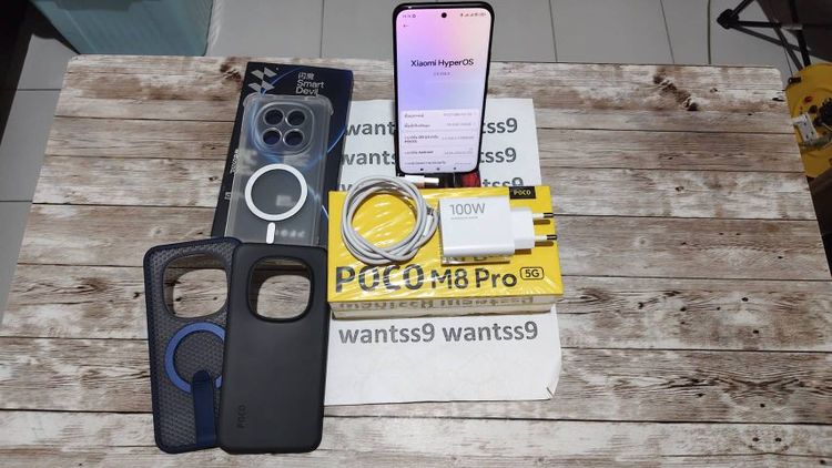 ขาย Poco m8 pro 5G Ram8 Rom256 สีดำ ประกันศูนย์ไทย
 รูปที่ 2