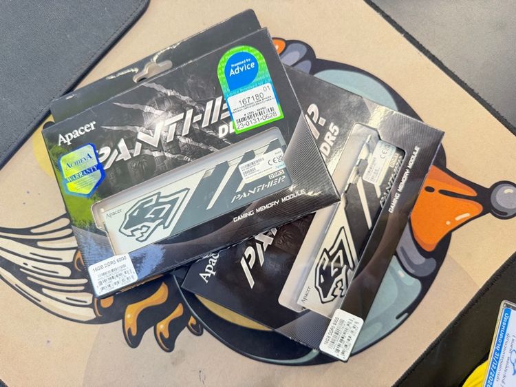 ที่เก็บข้อมูลและเมมโมรี่การ์ด Ram PC DDR5 B6000 32GB 