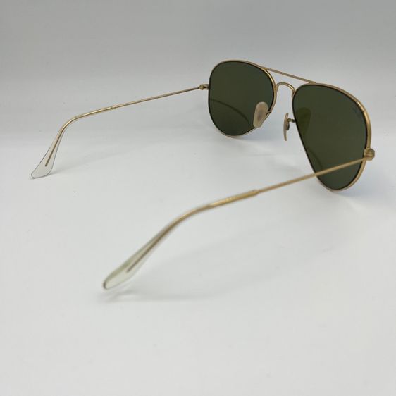 แว่นกันแดด Ray-Ban Aviator เลนส์ปรอทสีฟ้า รูปที่ 5