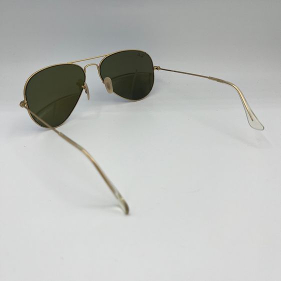 แว่นกันแดด Ray-Ban Aviator เลนส์ปรอทสีฟ้า รูปที่ 6