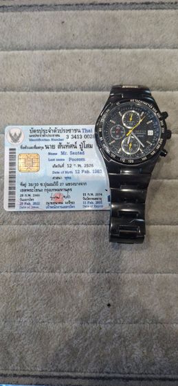 ขาย Seiko  7T62-0HB0  สีดำ รูปที่ 3