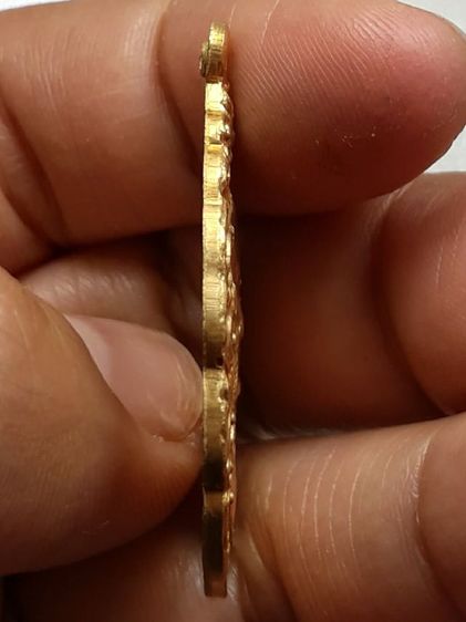 เหรียญหยดน้ำอาแปะโรงสี กะไหล่ทอง รูปที่ 3