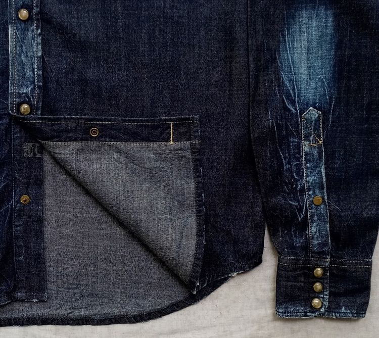 DIESEL ยีนส์เข้ม แท้ สวย+ใหม่ ขัดฟอกสี แต่งเซอร์เดิม รูปที่ 16