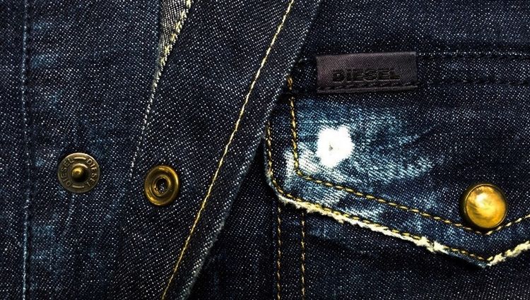 DIESEL ยีนส์เข้ม แท้ สวย+ใหม่ ขัดฟอกสี แต่งเซอร์เดิม รูปที่ 7