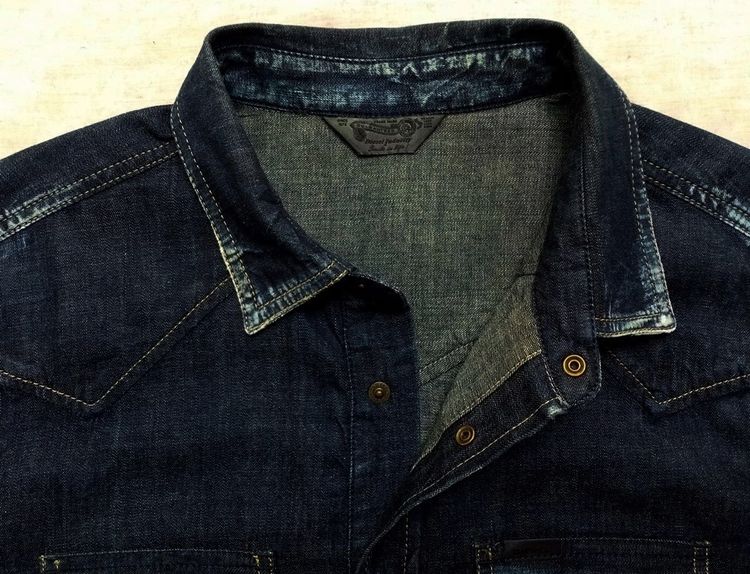 DIESEL ยีนส์เข้ม แท้ สวย+ใหม่ ขัดฟอกสี แต่งเซอร์เดิม รูปที่ 10