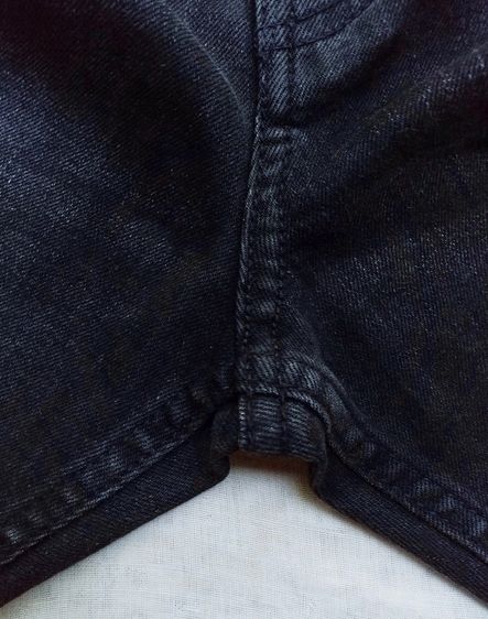 ยีนส์เข้ม ขัดฟอกสี แต่งเซอร์ ทำขาดเดิม กางเกงผู้ชาย รูปที่ 12