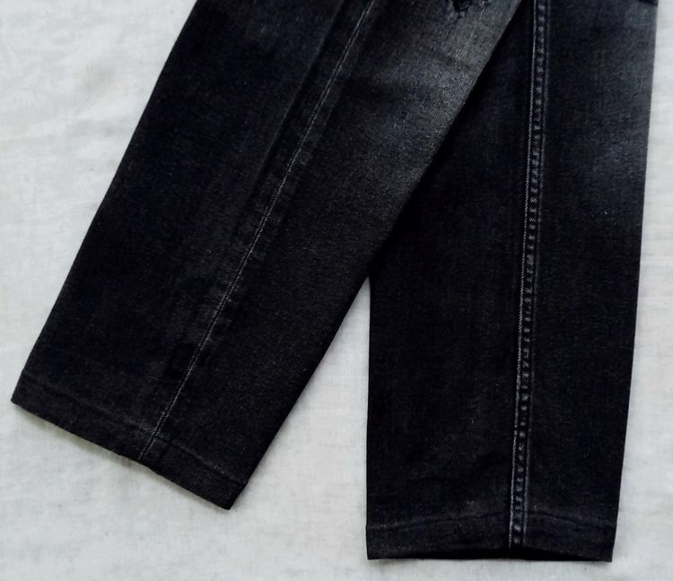 ยีนส์เข้ม ขัดฟอกสี แต่งเซอร์ ทำขาดเดิม กางเกงผู้ชาย รูปที่ 18