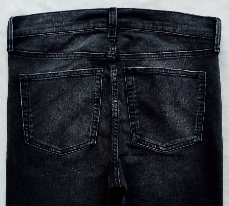 ยีนส์เข้ม ขัดฟอกสี แต่งเซอร์ ทำขาดเดิม กางเกงผู้ชาย รูปที่ 16