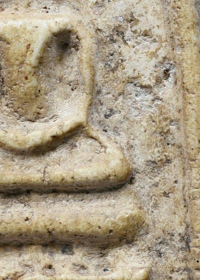 สมบัติบ้าน องค์เนื้อธรรมชาติสุด พระสมเด็จวัดระฆัง พิมพ์ใหญ่ มีมวลสาร สภาพสวย  รูปที่ 14